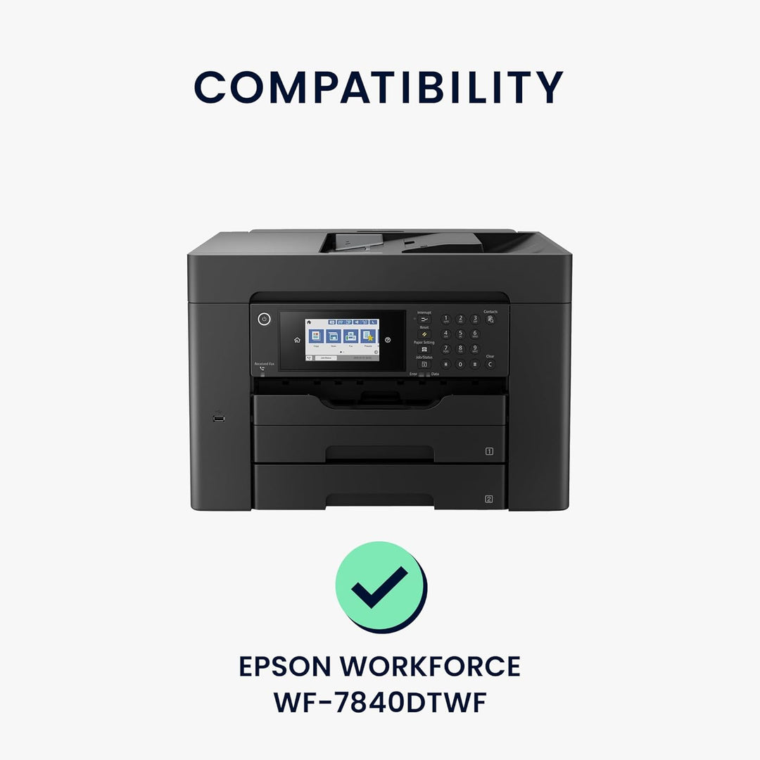 kwmobile Cover kompatibel mit Epson WorkForce WF-7840DTWF / WF-7310DTW - Tasche Hülle Drucker - Stau