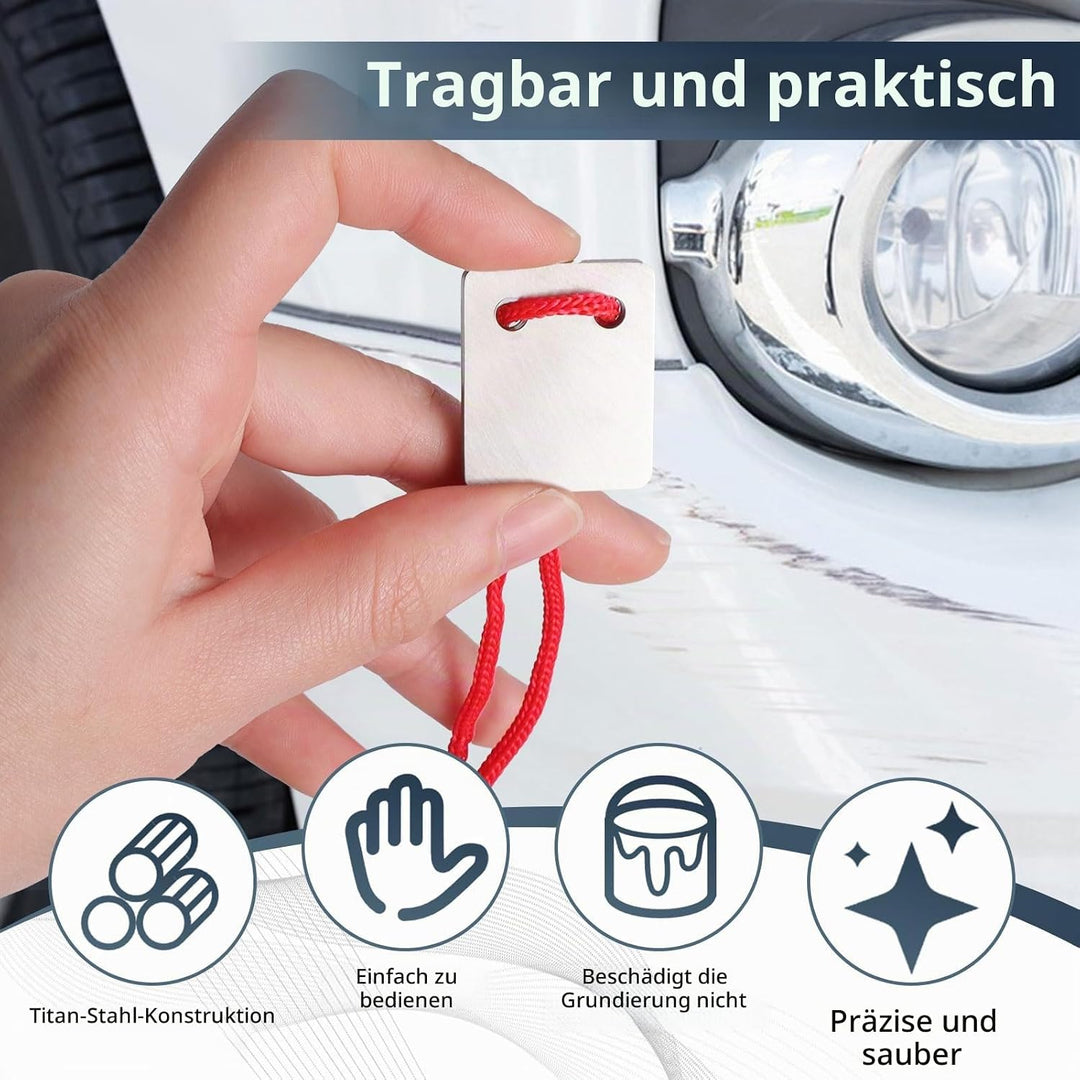 Lackhobel Autolack,Farbschaber Remover Tool,Lackschaber Auto,Caulk Remover Tool für Schmutz, Flecken