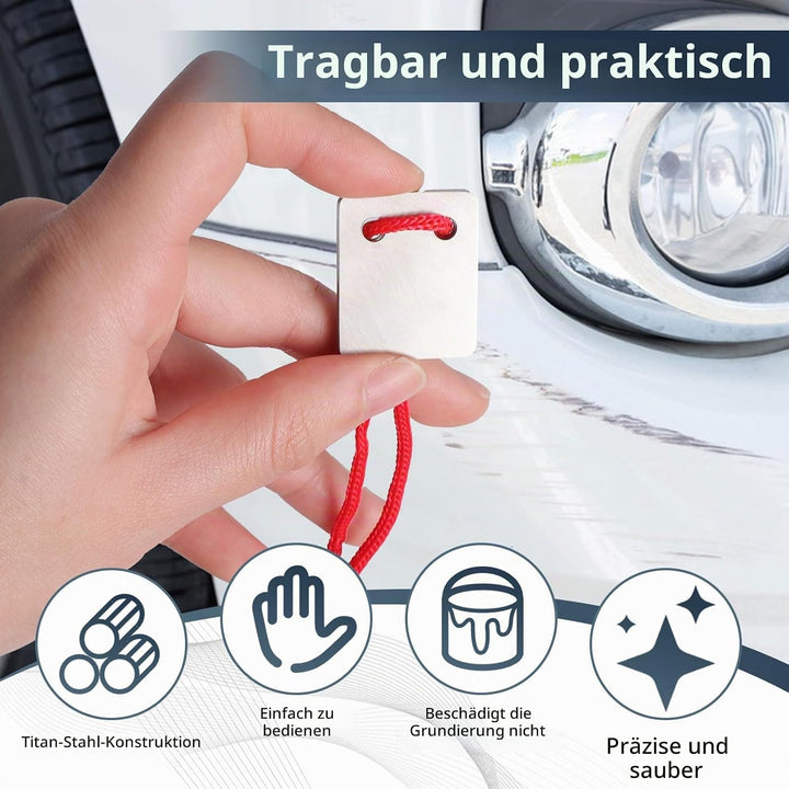 Lackhobel Autolack,Farbschaber Remover Tool,Lackschaber Auto,Caulk Remover Tool für Schmutz, Flecken