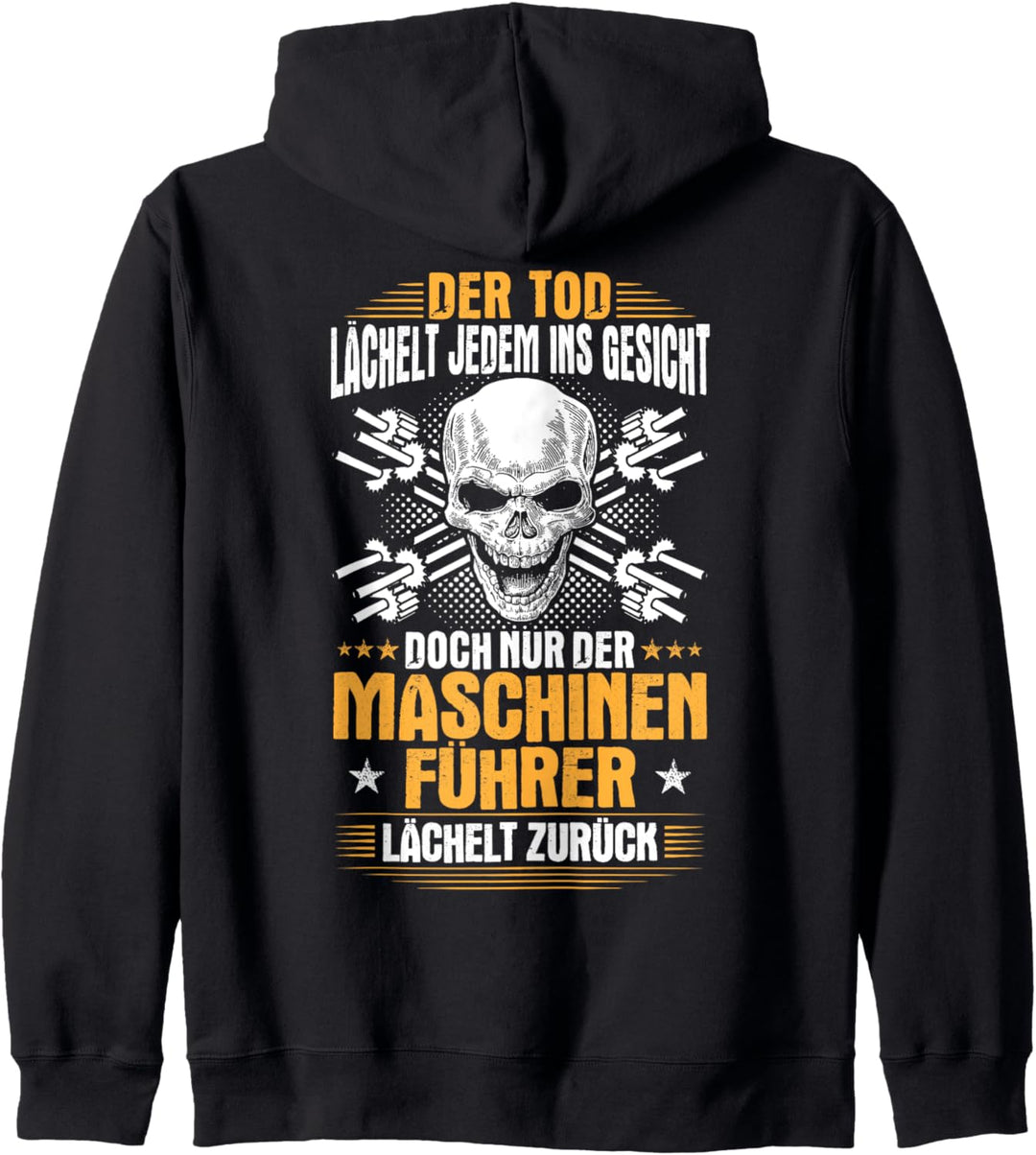 Anlagenführer Lächeln Maschinenführer Kapuzenjacke