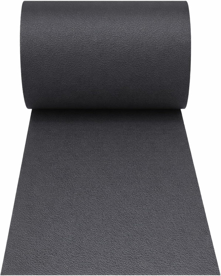 WDB - Sichtschutzstreifen für Doppelstabmatten - 19 cm x 26 m - Hart PP Windschutz – Lederoptik (Ora