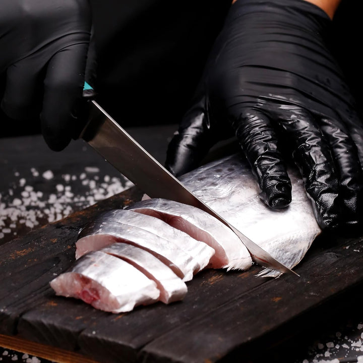 YOUSUNLONG Professionelles Fischfiletiermesser & Ausbeinmesser 245 mm – Klinge aus hochkohlenstoffha