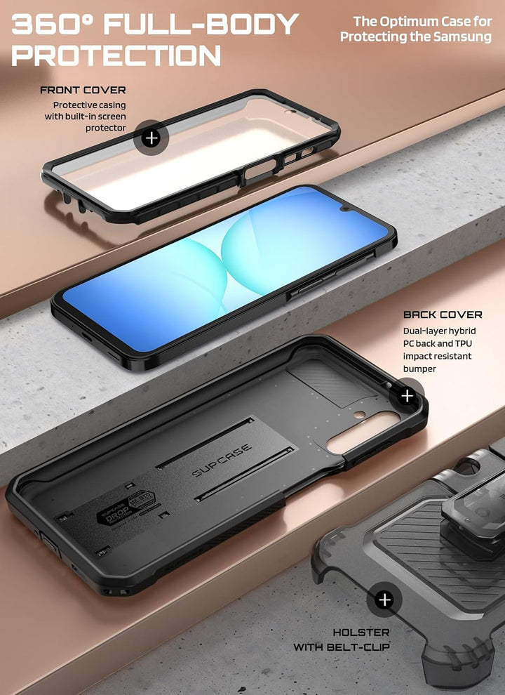 SUPCASE für Samsung Galaxy A17 Hülle 5G Bumper Case 360 Grad Handyhülle Robust Schutzhülle Cover (Un