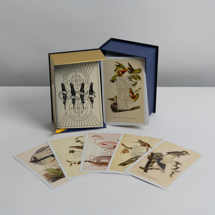 An Almanac of Birds: 100 Divinations for Uncertain Days, Karten