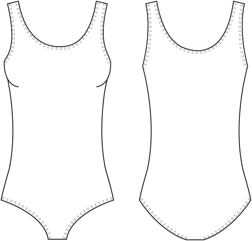 Bloch Dance Damen Ballerina Basic Tank-Trikot Petite Schwarz, Petite Schwarz