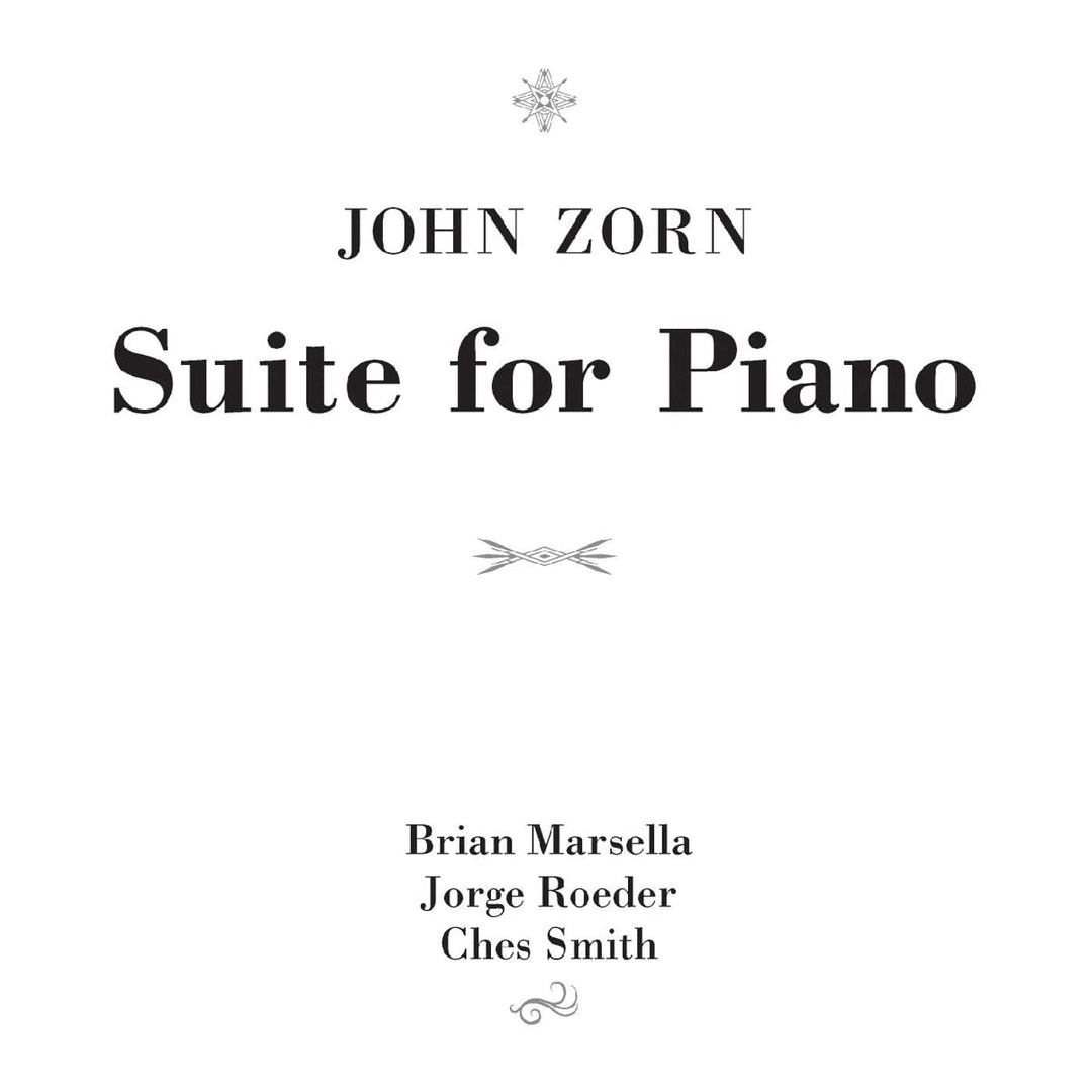 Suite for Piano, Audio-CD