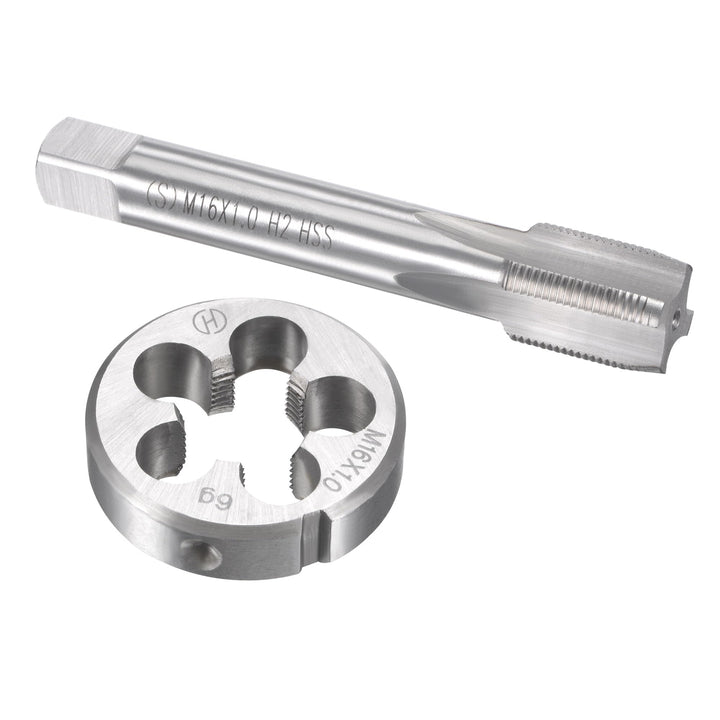 sourcing map Gewindebohrer M16 x 1mm Gewindebohrer mit Legierungswerkzeug, M16 x 1mm