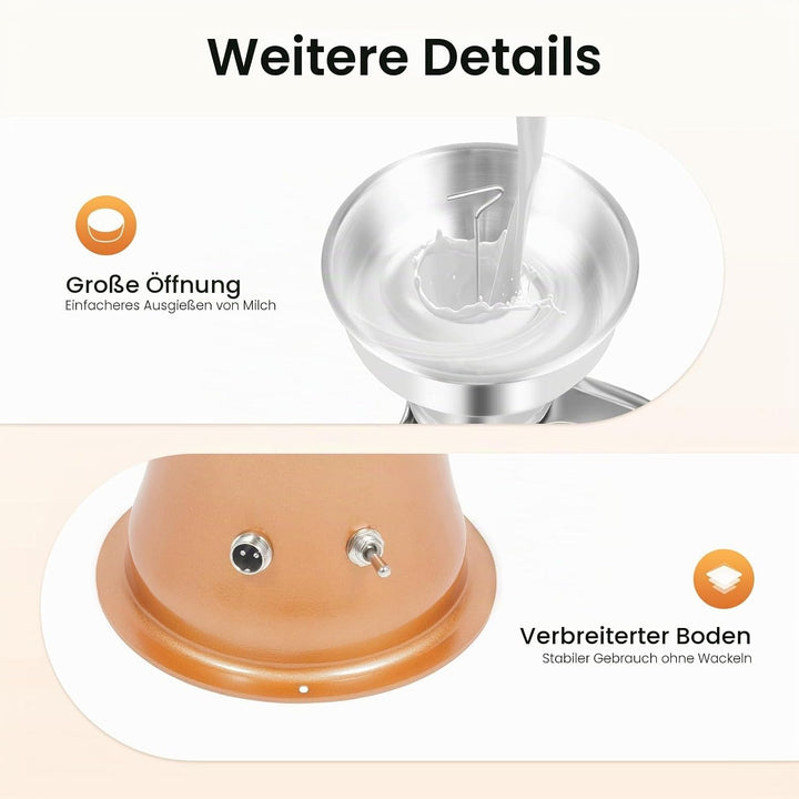 30-W-Elektromilchseparator, 5-Liter-Milchseparator, Kleine Milchzentrifuge mit Einer Leistung von 50
