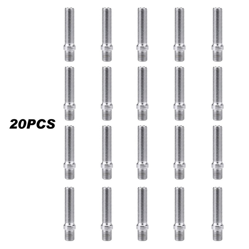 wheel studs,umrüstsatz radbolzen,wheel studs,Radbolzen-Kit,20-tlg. 50-mm-Radbolzen-Umrüstsatz,Silber