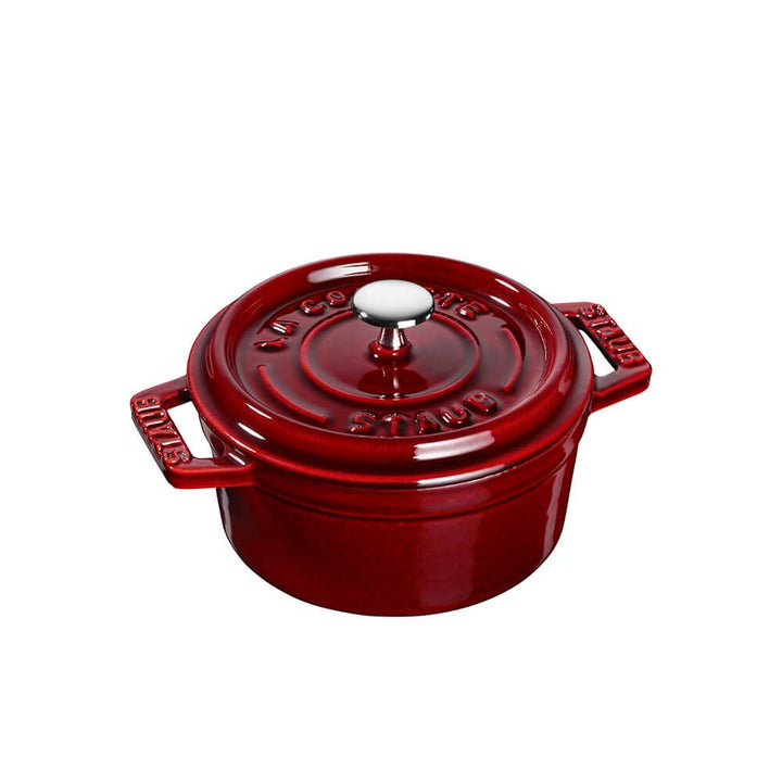 Staub 1004195 40509-805-0 Mini Cocotte, rund mit Deckel 10 cm, 0,25 L, induktionsgeeignet, mit matts