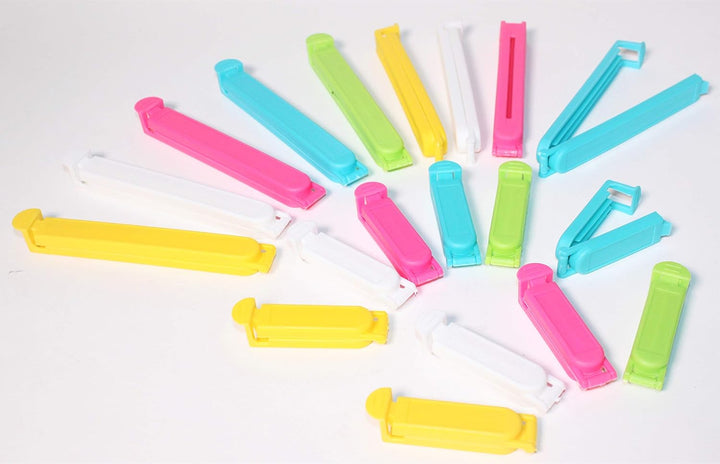 Gefrierbeutelclips Frischhalteclips Verschlussclips Tütenclips Clips Beutelclips Beutelverschluss Ve