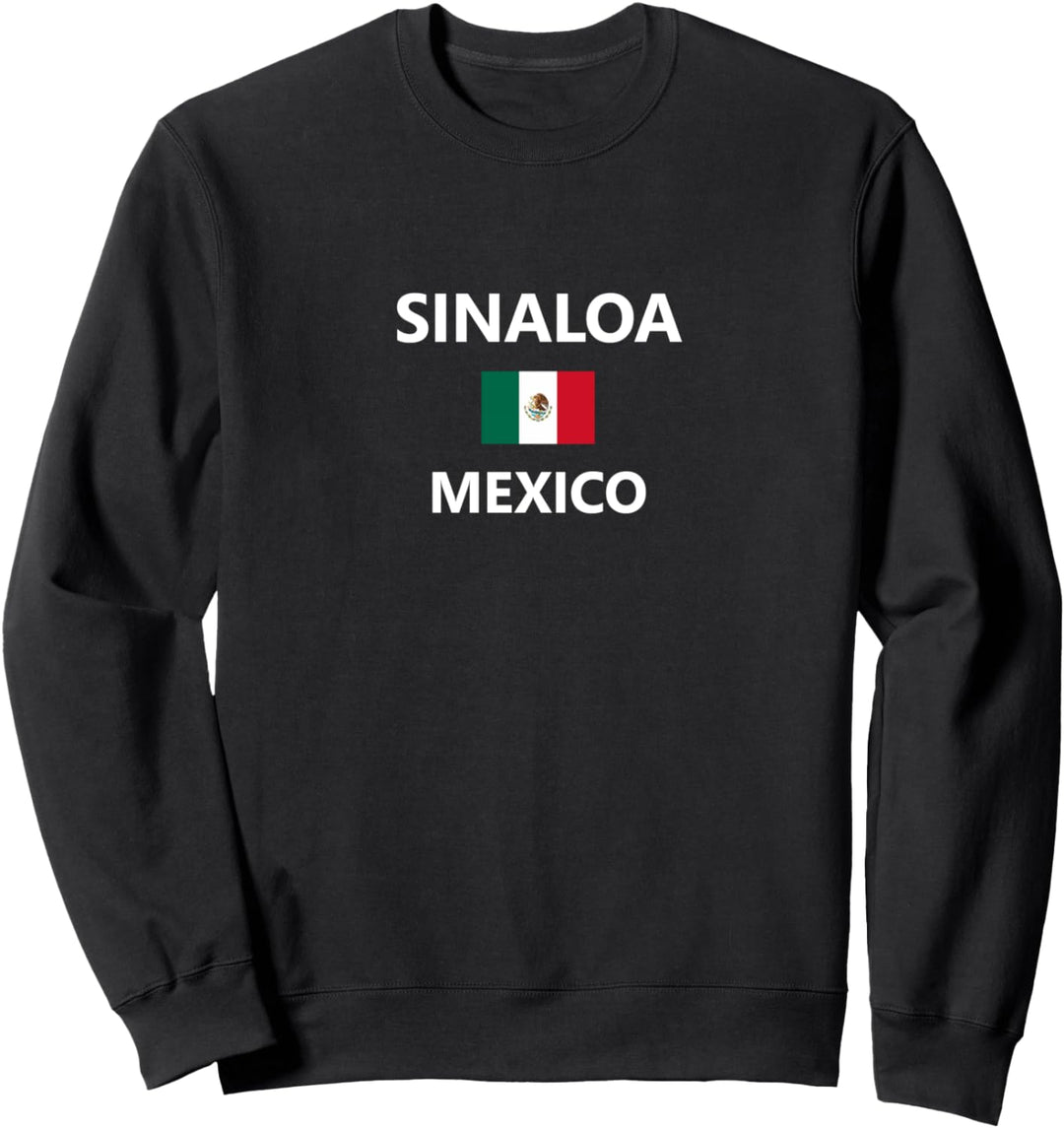 Sinaloa Mexico Flag City Mexican Tourist Gift Sweatshirt
