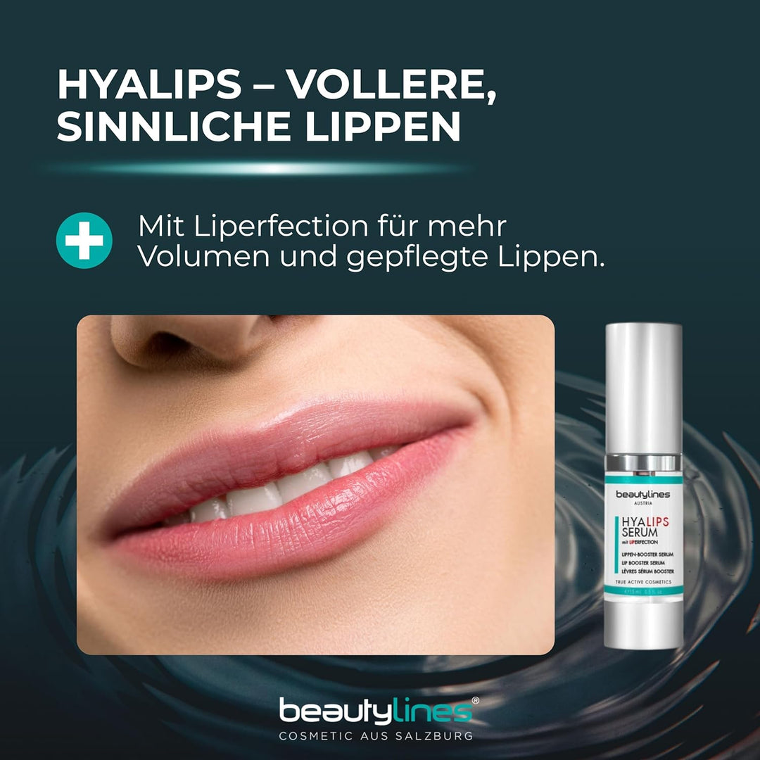 beautylines COSMETIC AUS SALZBURG by Rosina Moser HYALIPS mit Liperfection für vollere sinnliche Lip
