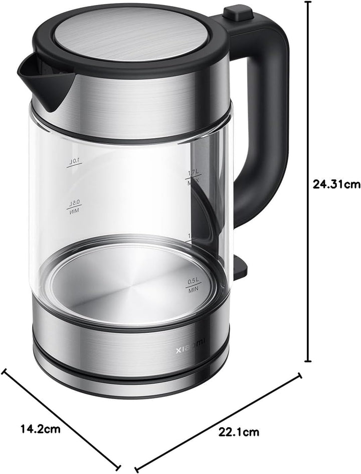 Xiaomi Mi Kettle Electric Glass Black EU BHR7423EU