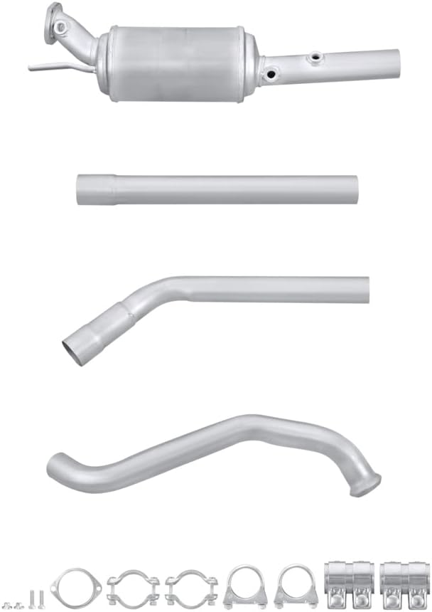 HELLA 8LH 366 081-181 Dieselpartikelfilter - Easy2Fit Kit - Euro 4 - dreiteilig - Set mit Anbauteile