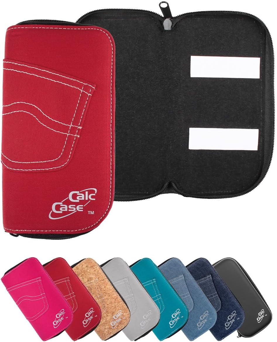 TI-30 ECO RS Schulrechner mit Schutztasche (Rot), Rot
