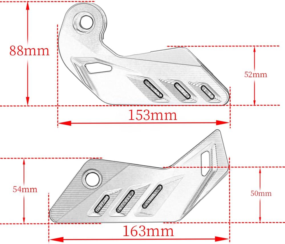 Modeer Kompatibel mit S1000 RR S 1000RR 2019-2022 Motorrad Motor Crash Protector Rahmen Slider Crash