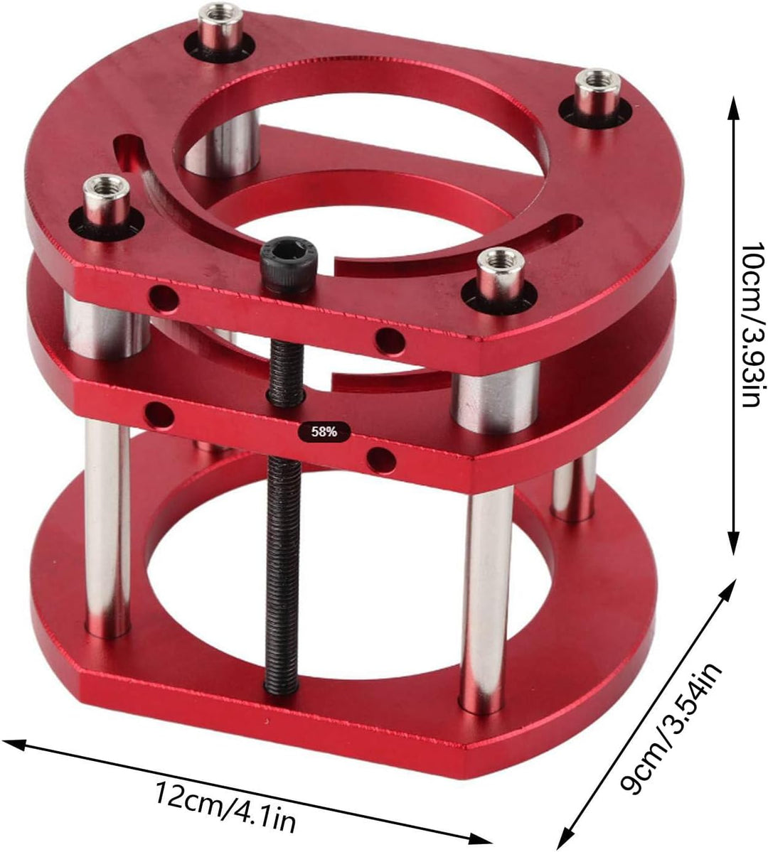 Router Lift, Präzise Router Lift System für 64-66mm Durchmesser Motor, Router Tabelle einfügen Platt