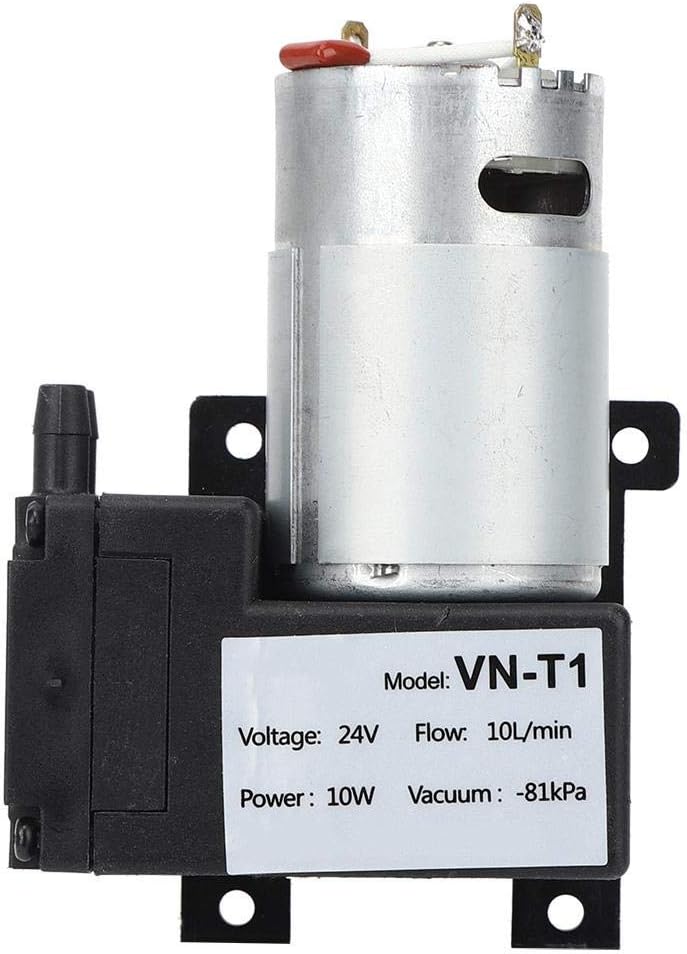 Vakuumpumpe DC 12V/24V Mini, 10L/min geräuscharmer Luftkompressor VN-T1((DC24V)), (Dc24v)