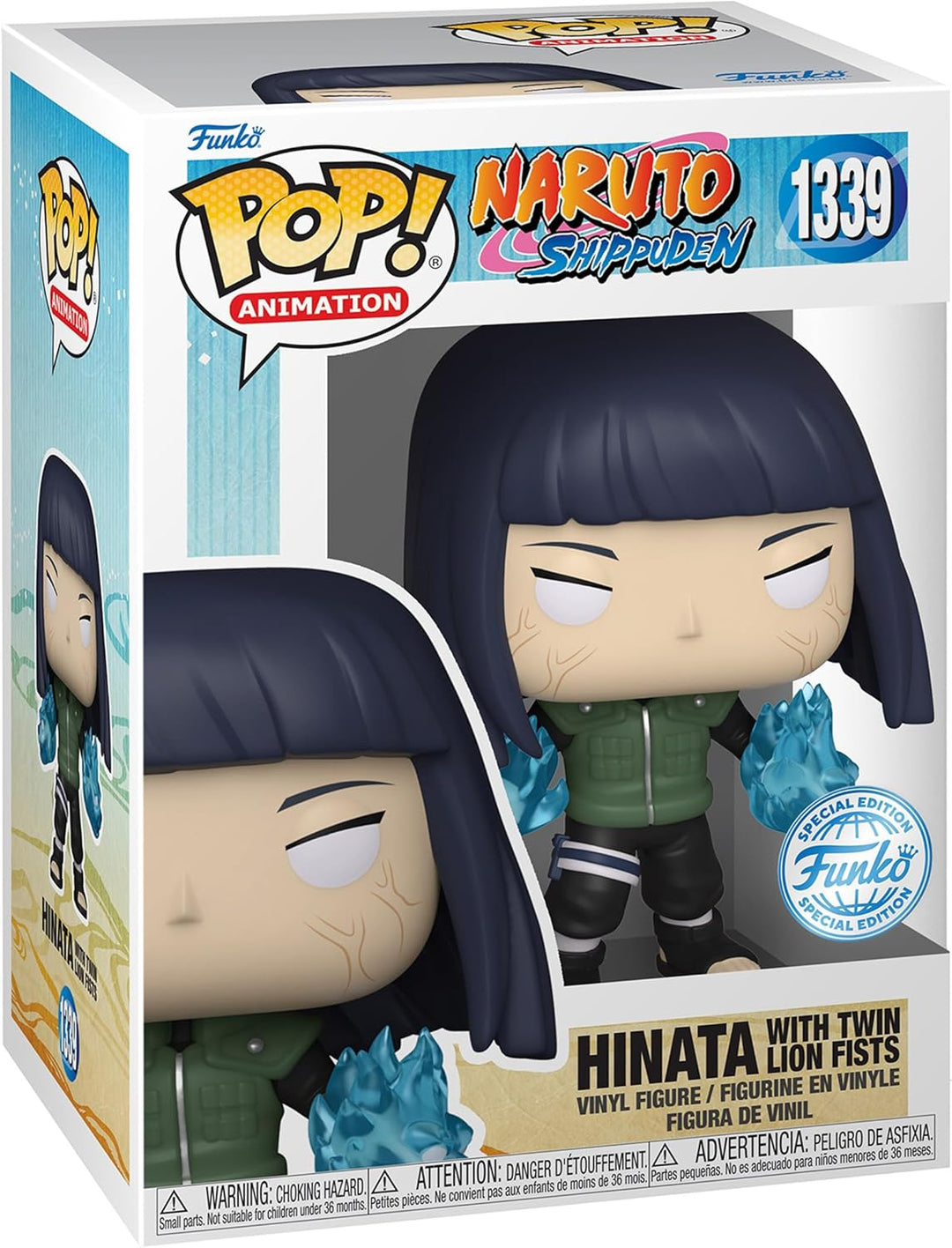 Funko Pop! Animation: Naruto Shippuden - Hinata Hyuga Byakugan Princess with Two Lion Fists Special
