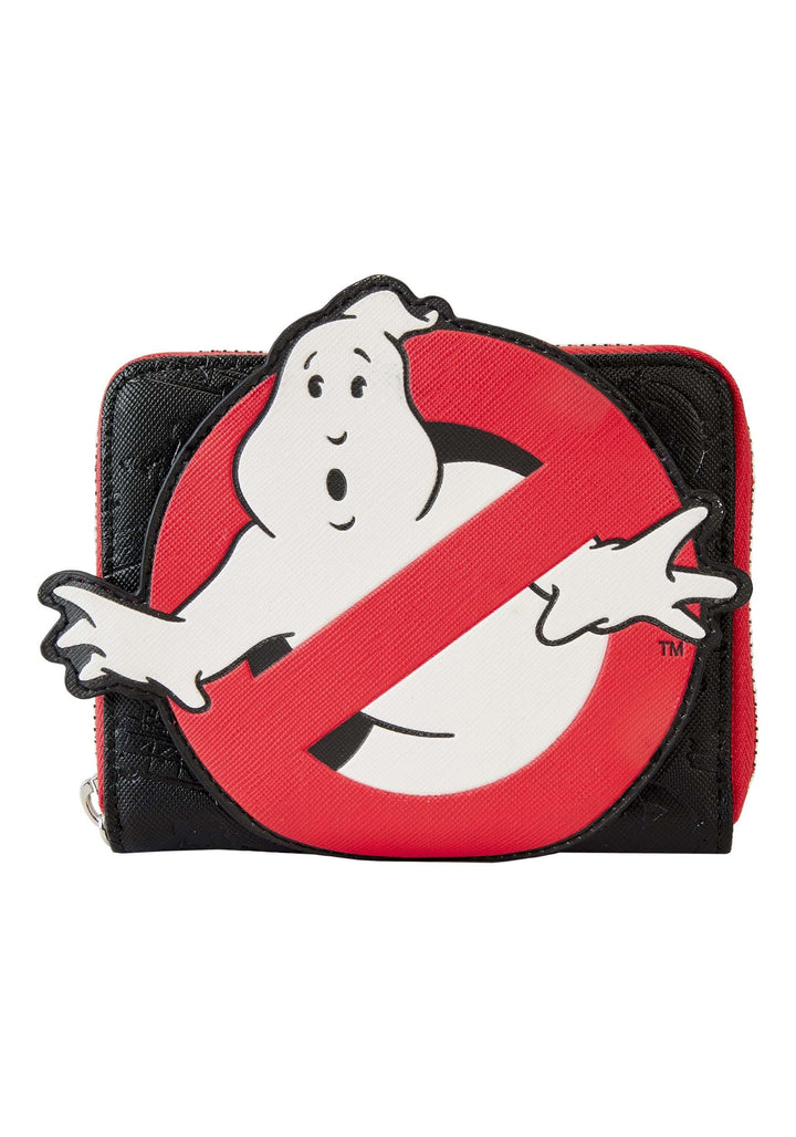 Loungefly Geldbörse mit umlaufendem Ghostbusters-Logo, Schwarz, Einheitsgrösse