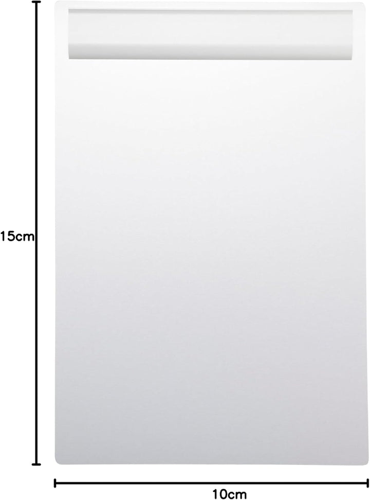 MAUL Klemmbrett A4 | Stabiles Klemmbrett aus Aluminium | Schreibunterlage mit Klemmweite 1cm | Clipb