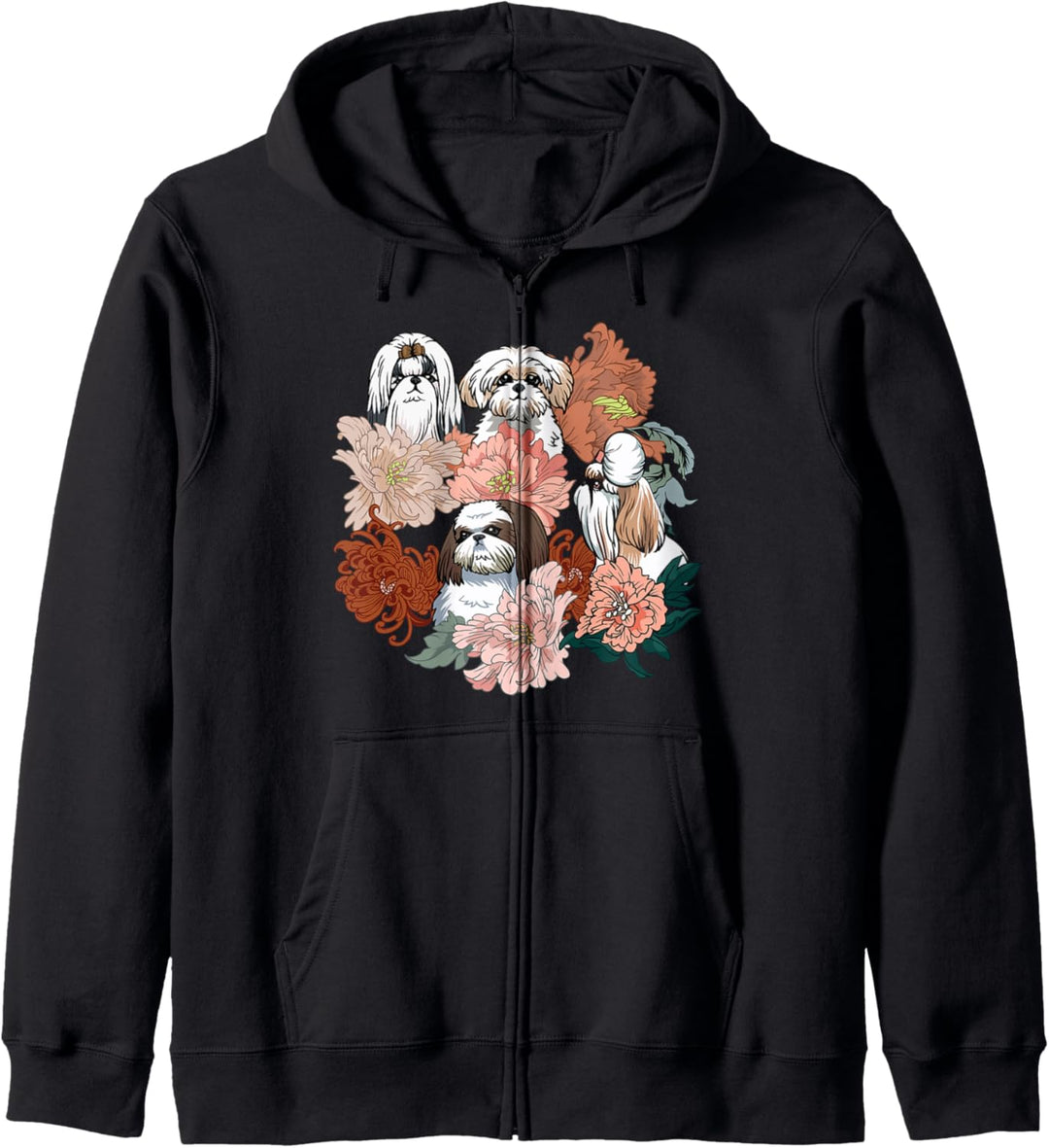 Because Shih Tzu Kapuzenjacke