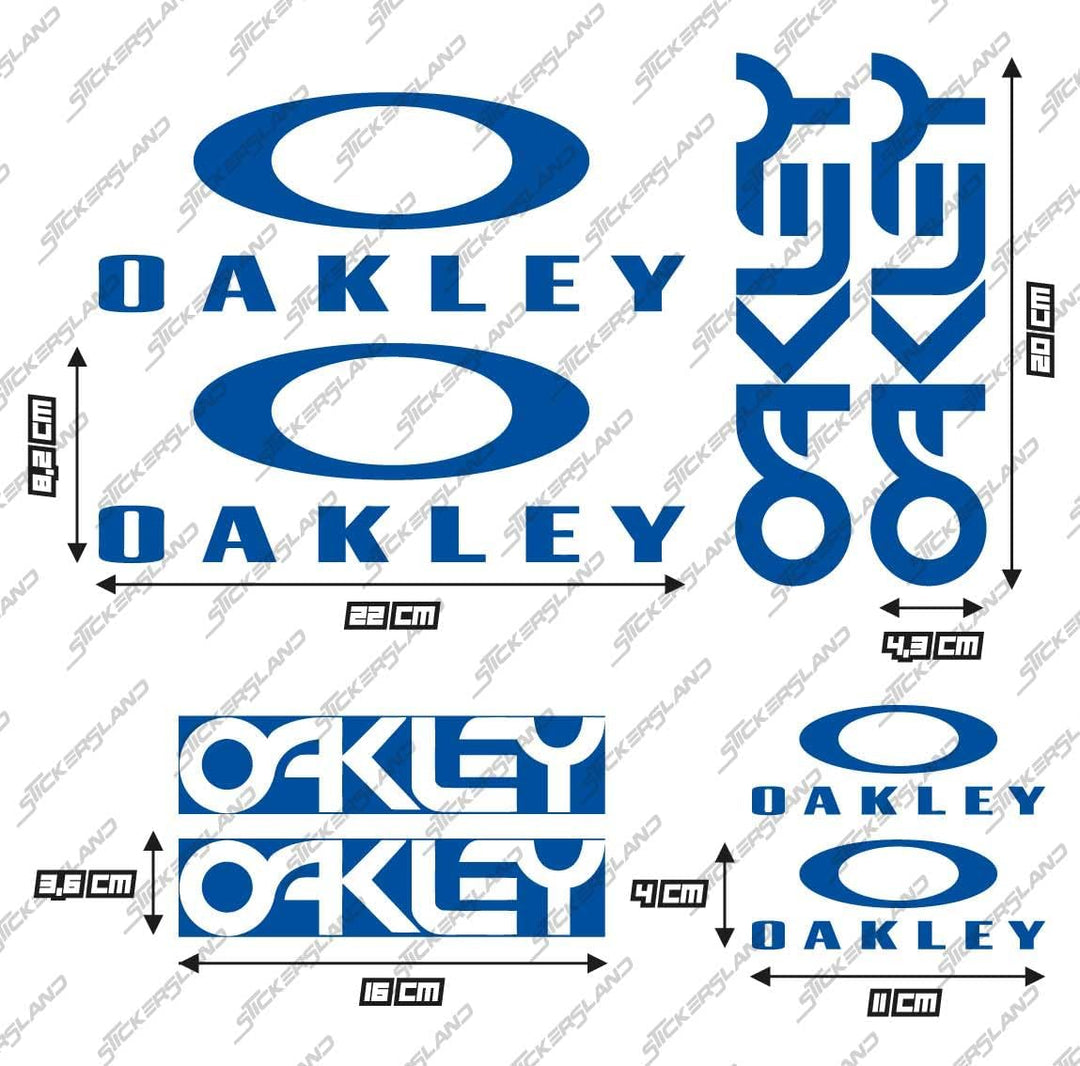Stickersland® Aufkleber-Set kompatibel mit Rahmen MTB Mountainbike und Helm | Aufkleber-Aufkleber mi