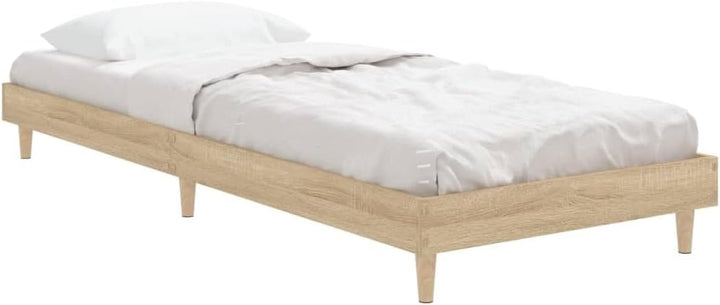 Tidyard Bettgestell Bettrahmen Holzbett Bett Jugendbett mit Lattenrost Gästebett Doppelbett/Einzelbe