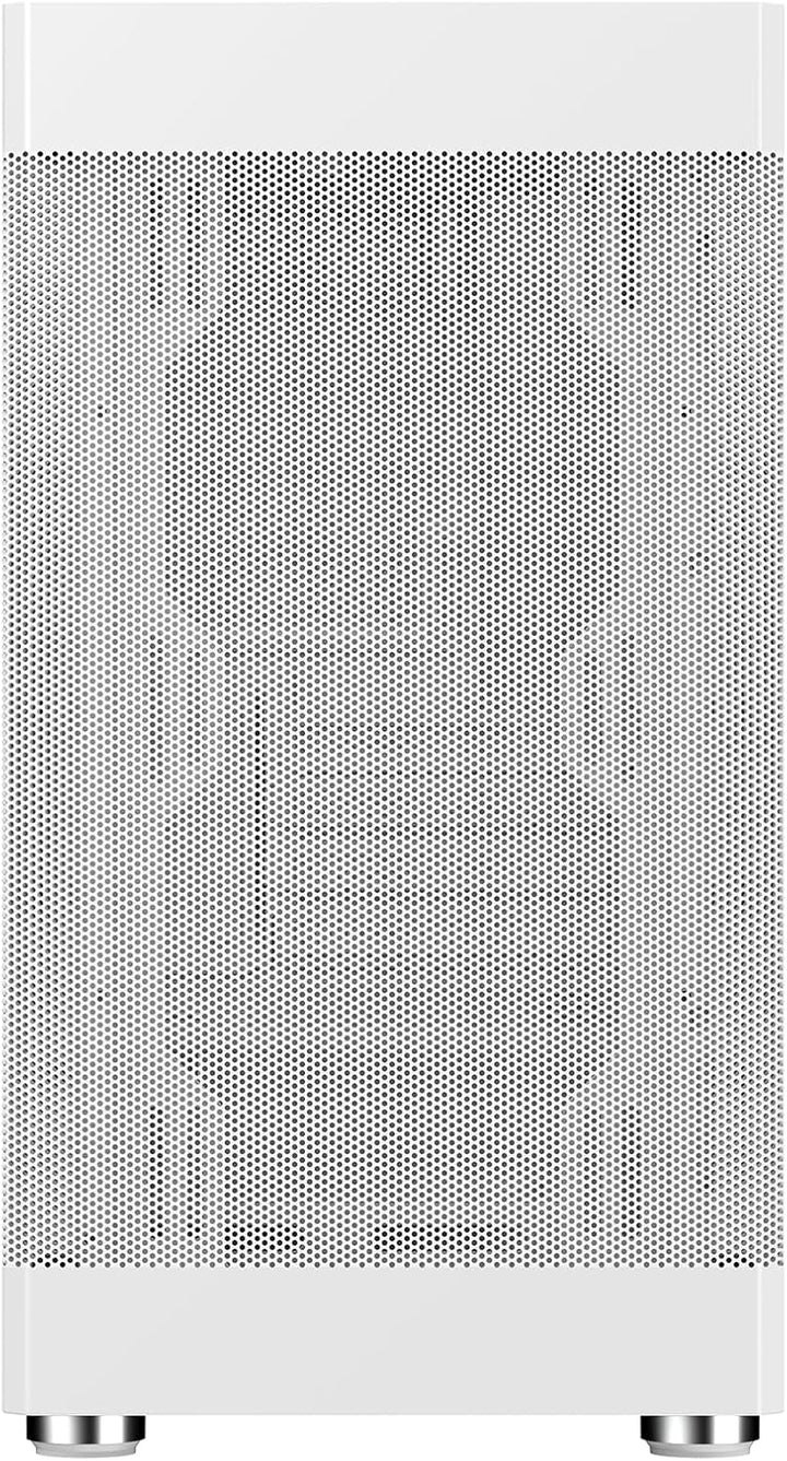 Itek Case PROMESH 35W – Gaming Office Mini Tower mATX, Typ-C, 2xUSB3, 3 Seiten MESH, White Edition