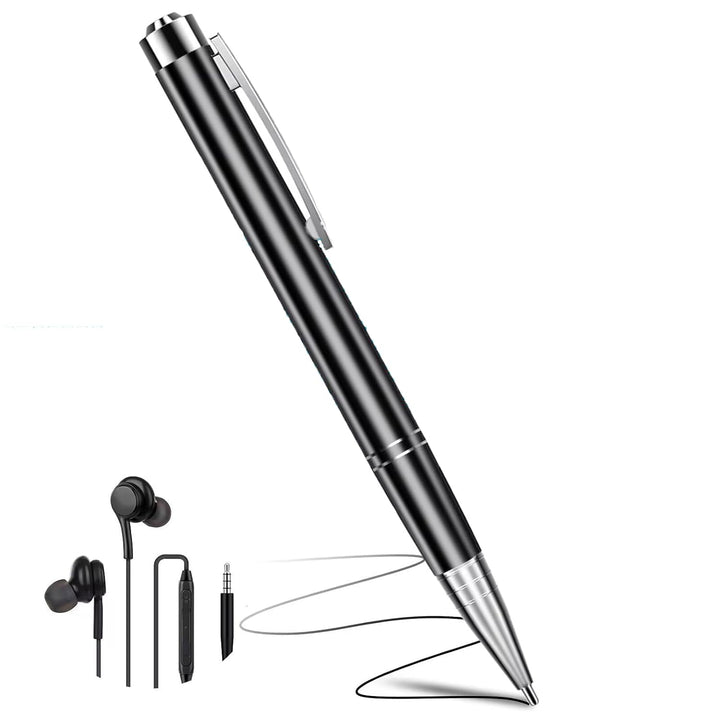 JUSTSTONE Digital Voice Recorder 100 GB, 1600 Stunden Aufnahmekapazität, 360° Surround-Aufnahme, One