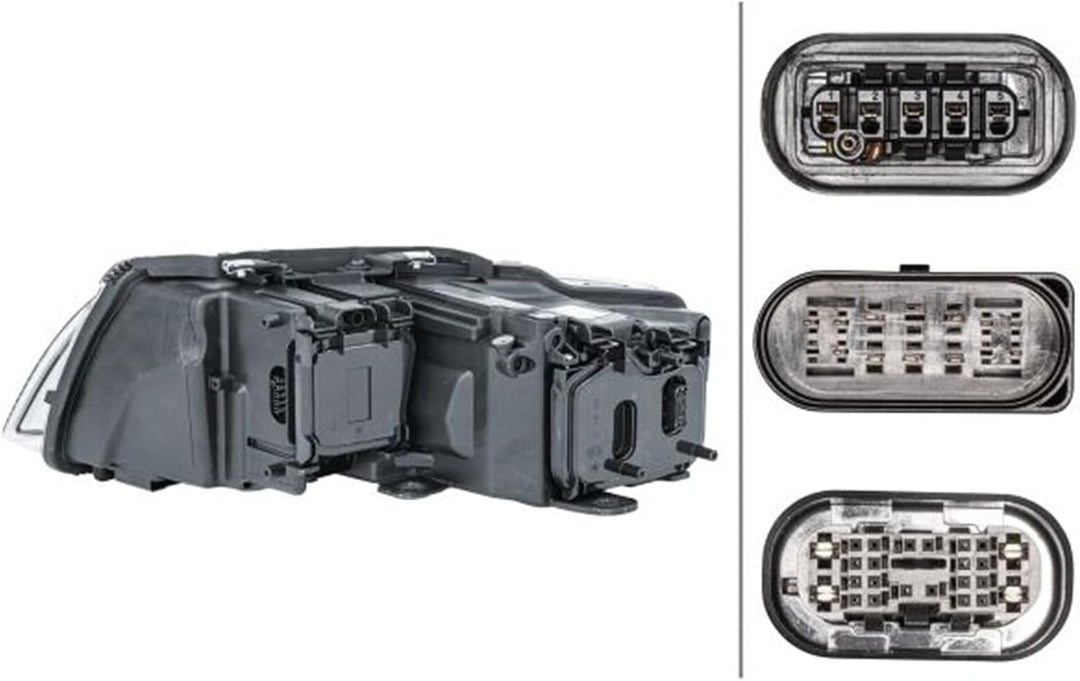 HELLA 1ZS 009 236-541 Bi-Xenon-Hauptscheinwerfer - rechts - für u.a. Audi A8 (4E2, 4E8) Rechts (Beif