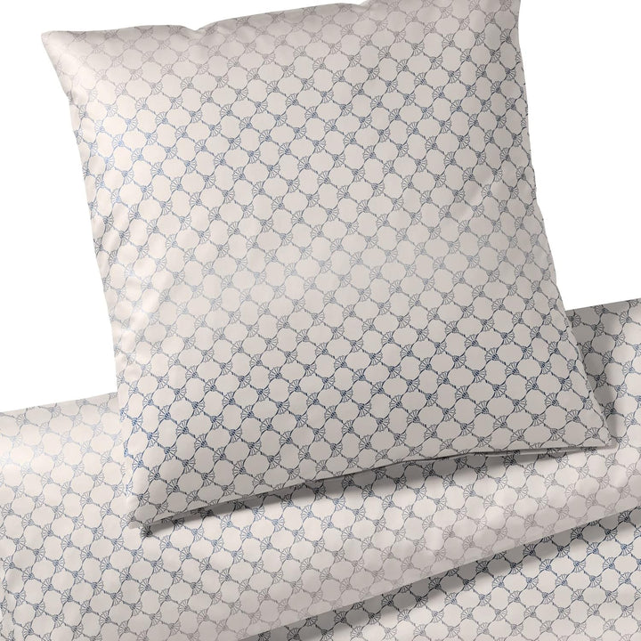 Joop! Mako-Satin-Bettwäsche-Garnitur Cornflower Gleam Farbe Stone Grösse 135x200+40x80