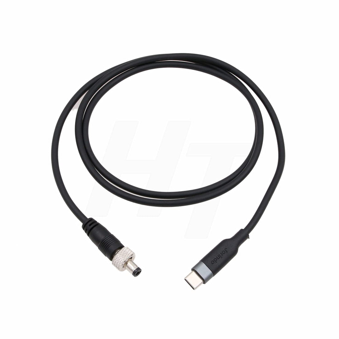 HangTon 12 V 3 A PD USB C auf Verriegelung DC Stromkabel für Video-Geräte PIX-E7, Atomos Ninja V, Sm
