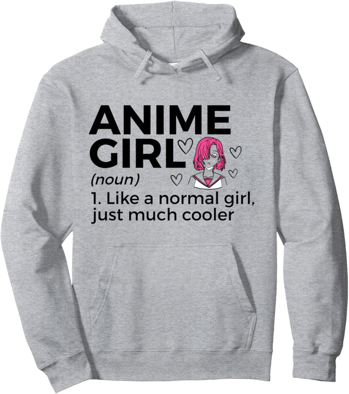 Definition von Anime für Mädchen Anime Lovers Merch Pullover Hoodie