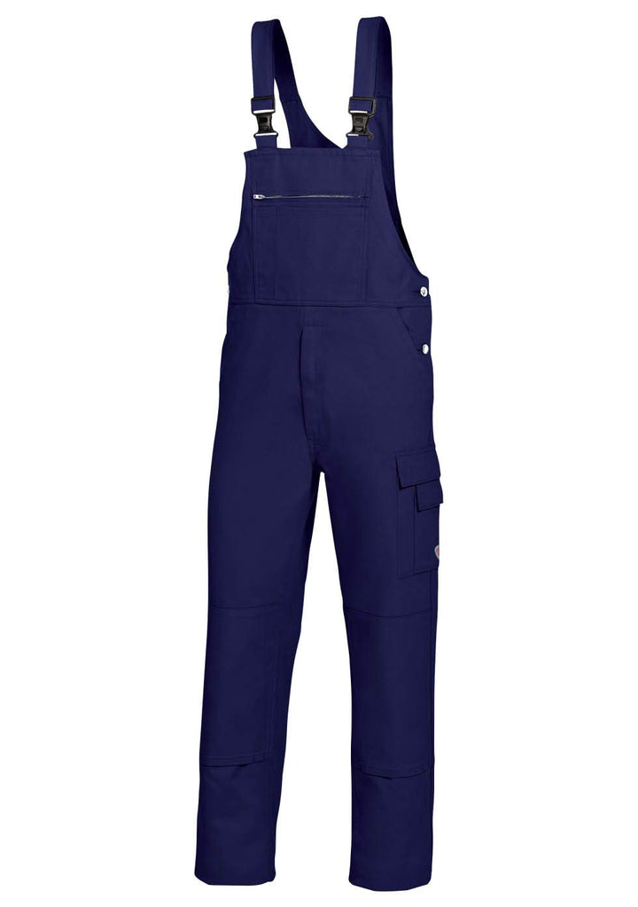 BP Workwear Basic 1482-060-10 Latzhose - Stoffhosenträger mit Gummieinsatz - Taschen für Knieschoner