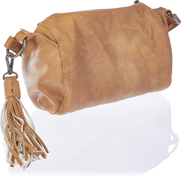Fritzi aus Preussen Damen Drum02 Cross Radix 55 Cognac Umhängetasche, One Size