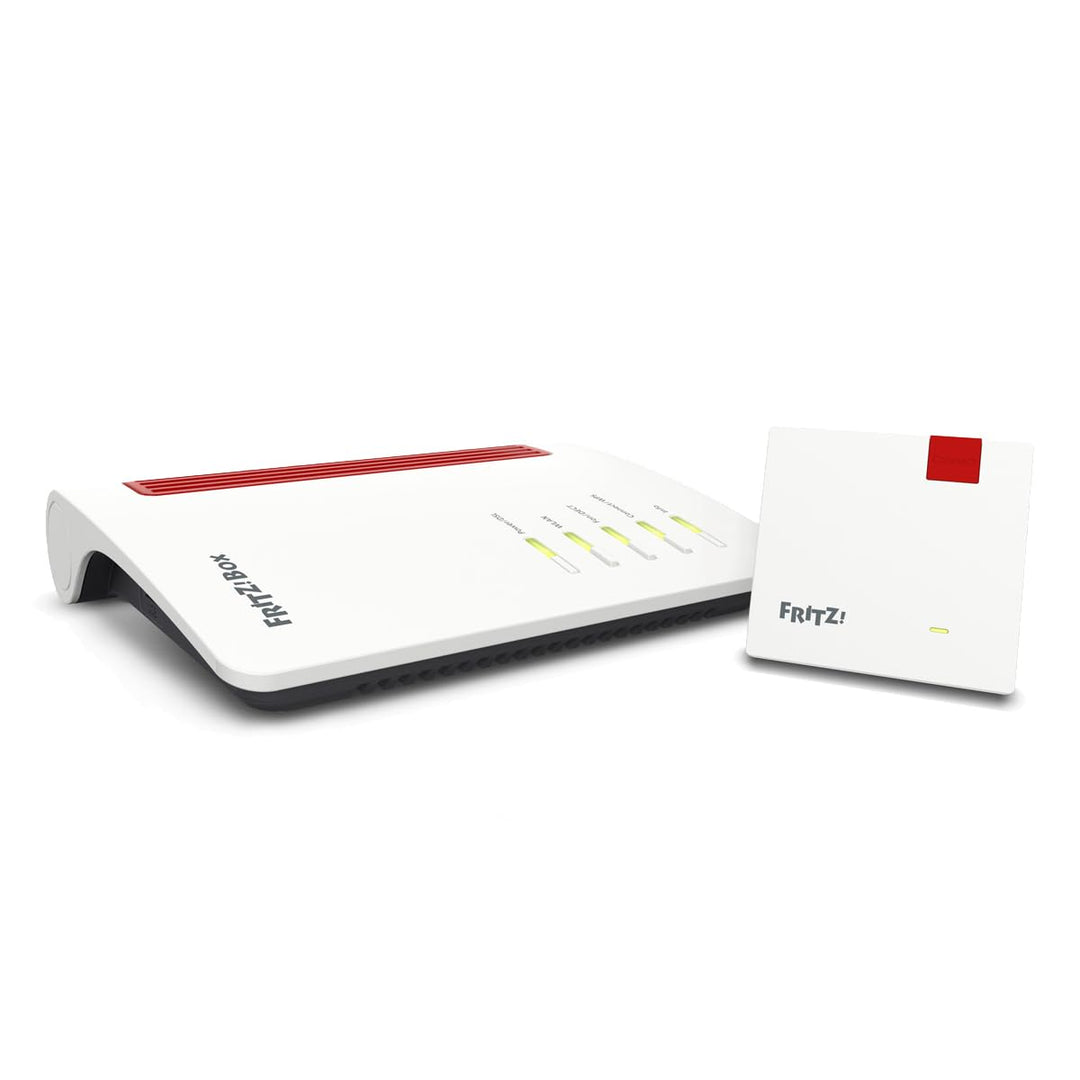 AVM FRITZ!Mesh Set: FRITZ!Box 7530 AX (Wi-Fi 6 Router mit 1.800 MBit/s + 600 MBit/s) und FRITZ!Repea