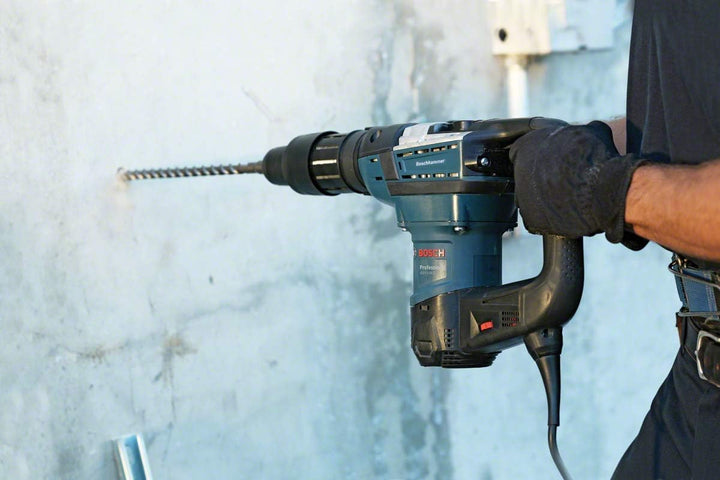 Bosch Professional Bohrhammer GBH 5-40 D (SDS Plus, inkl. Zusatzhandgriff, Fetttube, Maschinentuch,