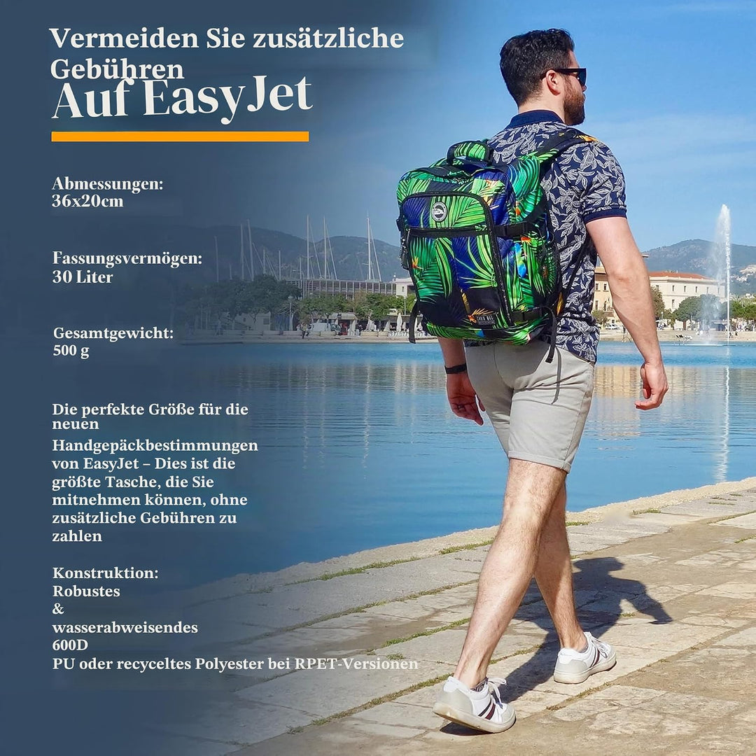 Cabin Max 30L Metz Rucksack - Handgepäck 45 x 36 x 20 cm, mittelgrosser Handgepäckrucksack für Easyj