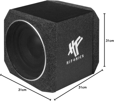 Hifonics ZX-82A Auto-Subwoofer aktiv 400W