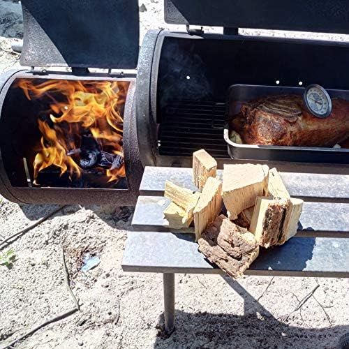 Landree® BBQ Grillholz Buche 3,5KG – die (saubere) Alternative zu Holzkohle oder Grillbriketts - sic