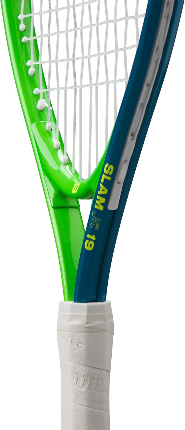 Wilson Slam Junior 19 Boys Tennis Racket Red/Yellow Strung 205g L 19", 19"