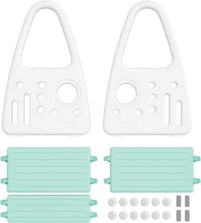 Aufun Tritthocker Kinder, 2 Stufen Trittschemel, Anti-Rutsch-Funktion, Perfekt für Kinderzimmer, Küc