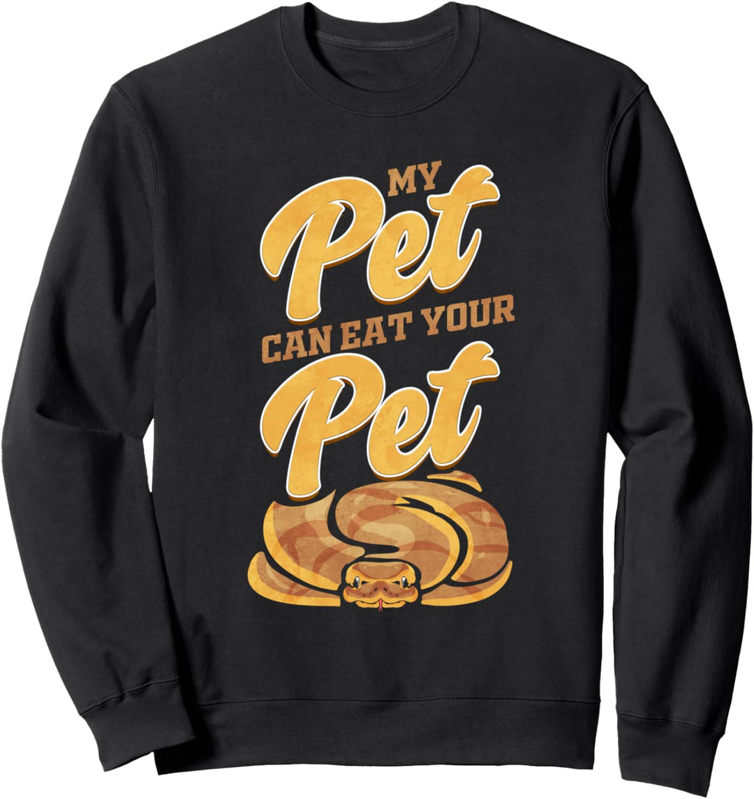 Königspython Haustier Schlange Schlangenzucht Python Sweatshirt