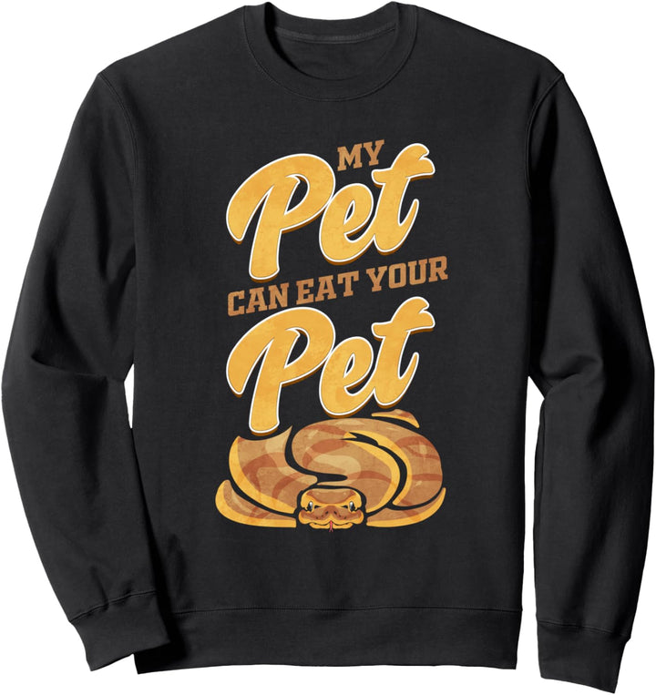 Königspython Haustier Schlange Schlangenzucht Python Sweatshirt