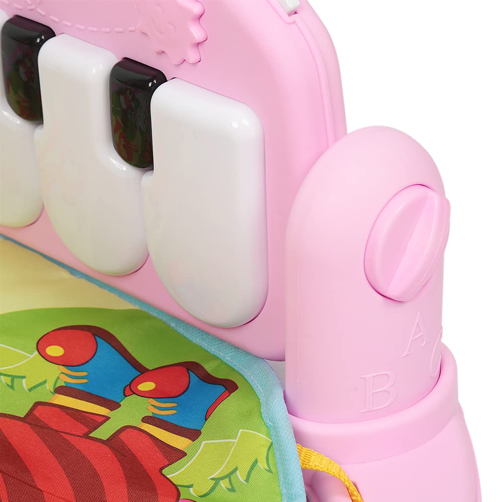 XUANYU Baby-Spielmatte, Spieldecke mit Spielbogen, Spielmatte Baby Faltbar, Lernspielzeug ab 0 Monat