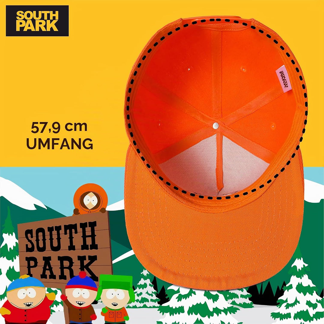 Concept One Unisex South Park Cap, Adjustable Snapback Baseball Hat with Flat Brim Baseballkappe, Ke