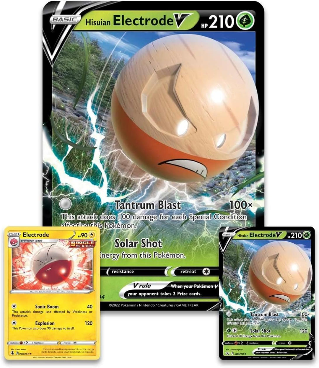 Pokémon Hisuian Electrode V Collection Box - EN