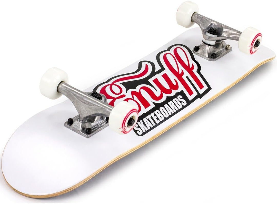 Enuff Skateboards Classic Logo Skateboard 7.75 " Weiss (Weiss), 7.75 " Weiss (Weiss)